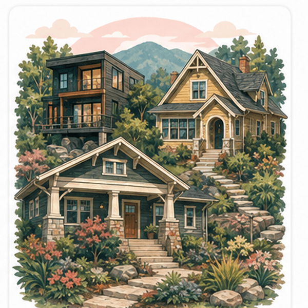 Asheville real estate hero image