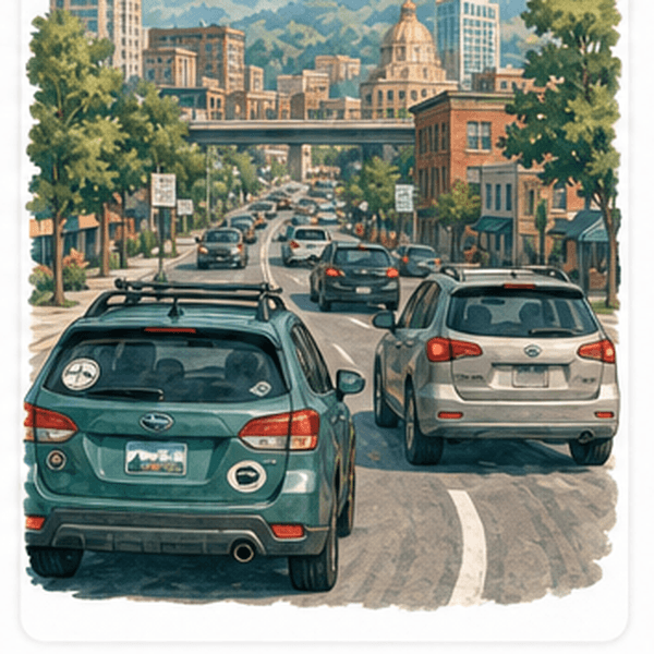 Asheville traffic hero image