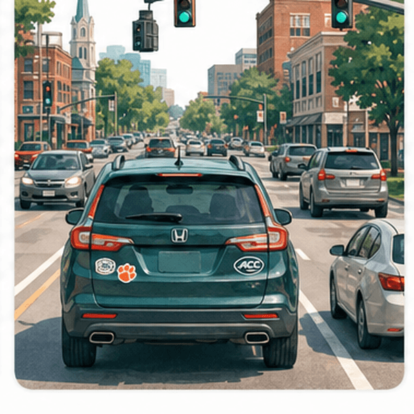 Greensboro traffic hero image