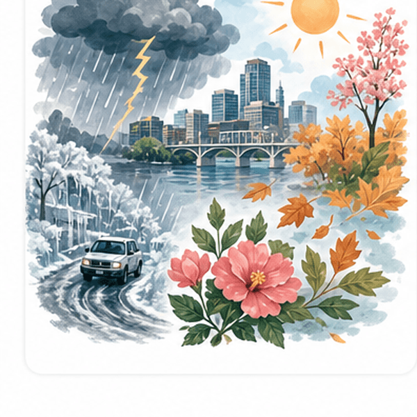 Nashville weather hero image