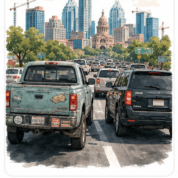 Austin traffic hero image