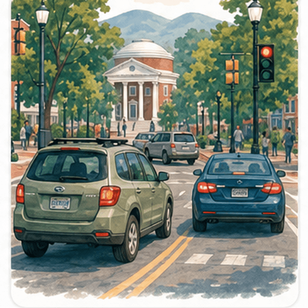 Charlottesville traffic hero image