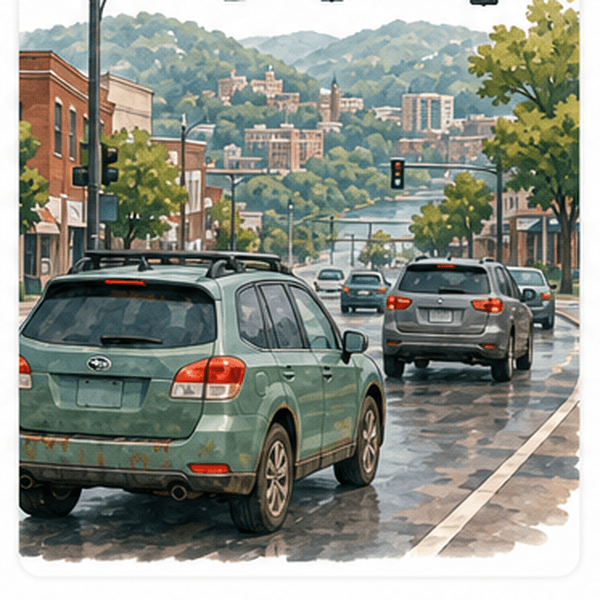 Morgantown traffic hero image