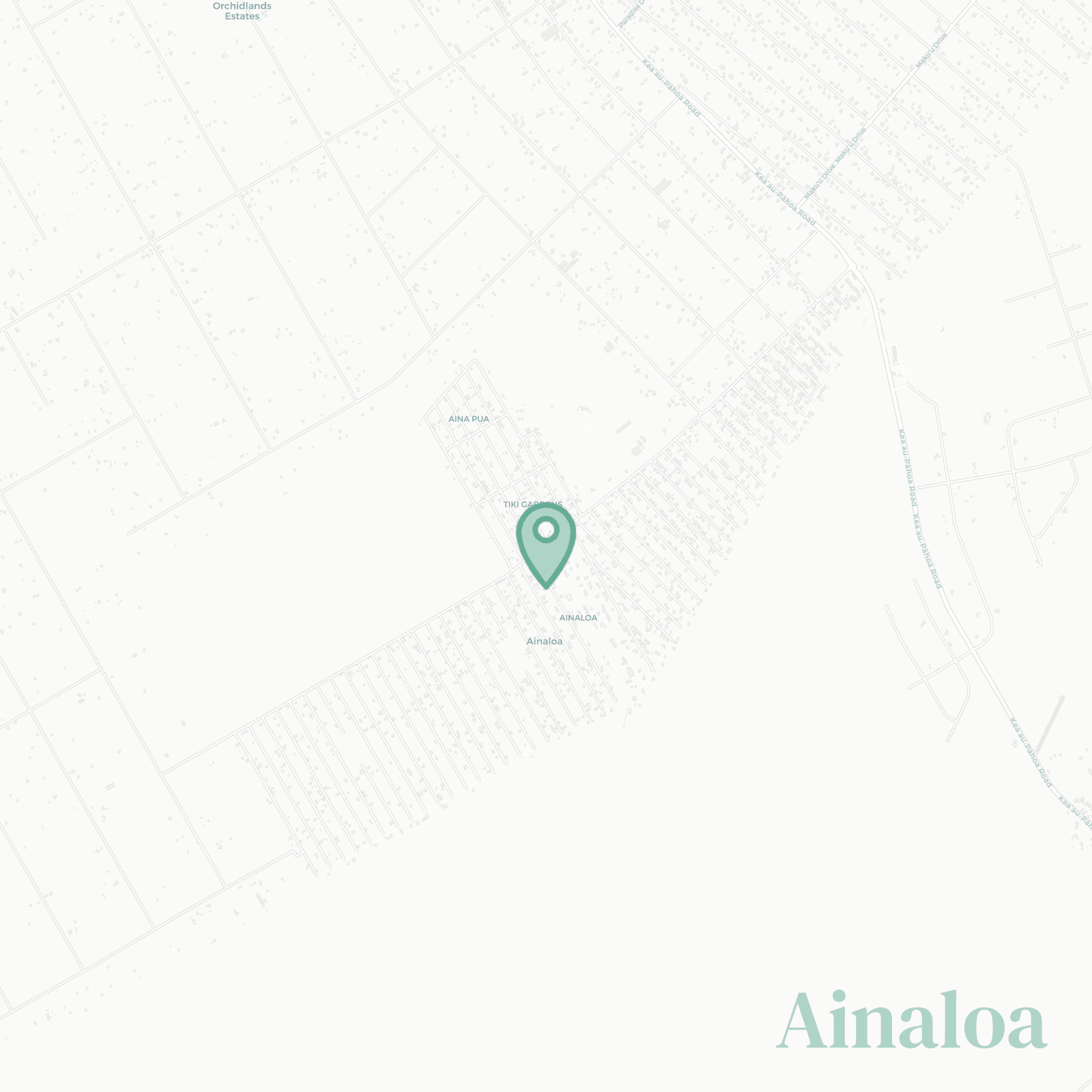 Ainaloa map