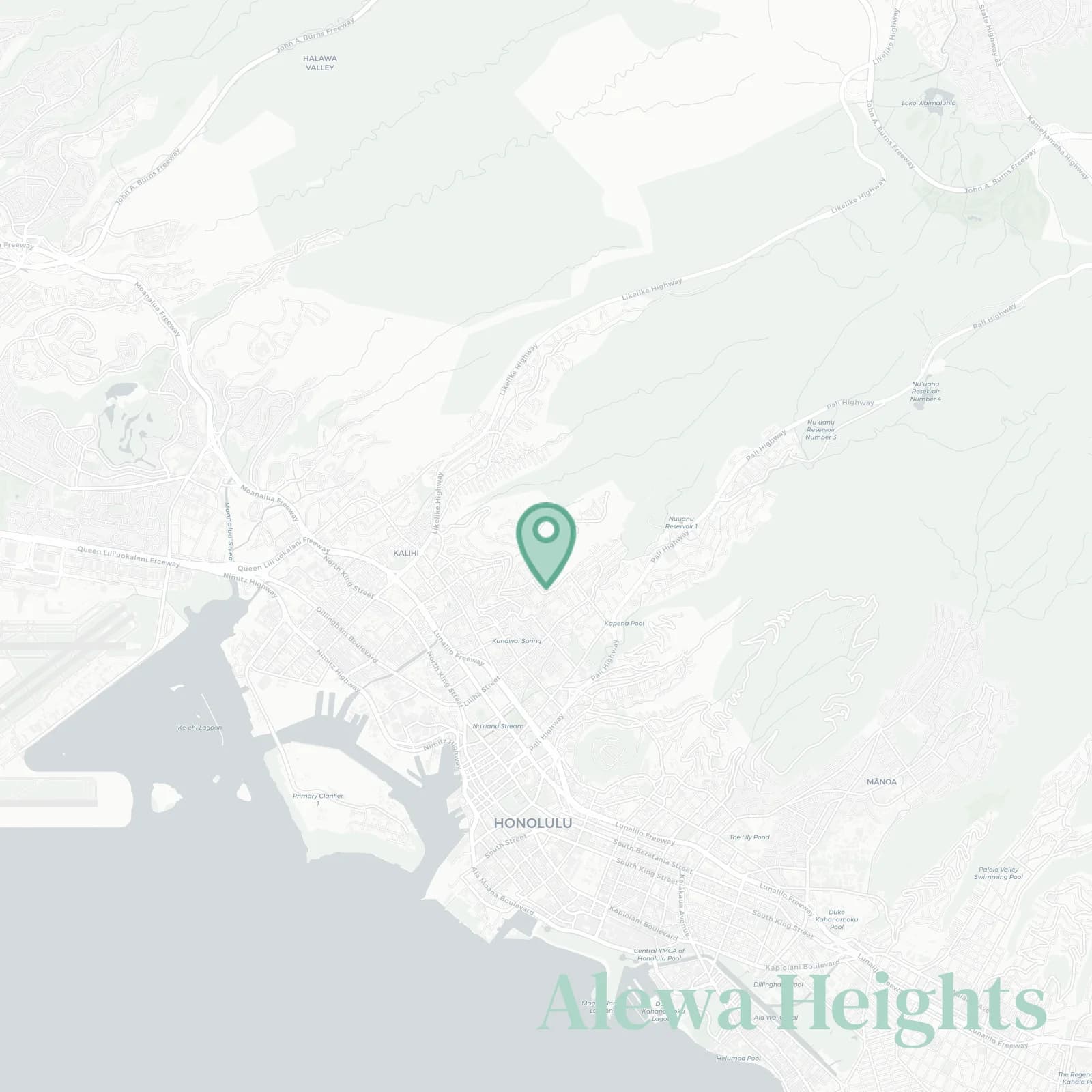 Alewa Heights map