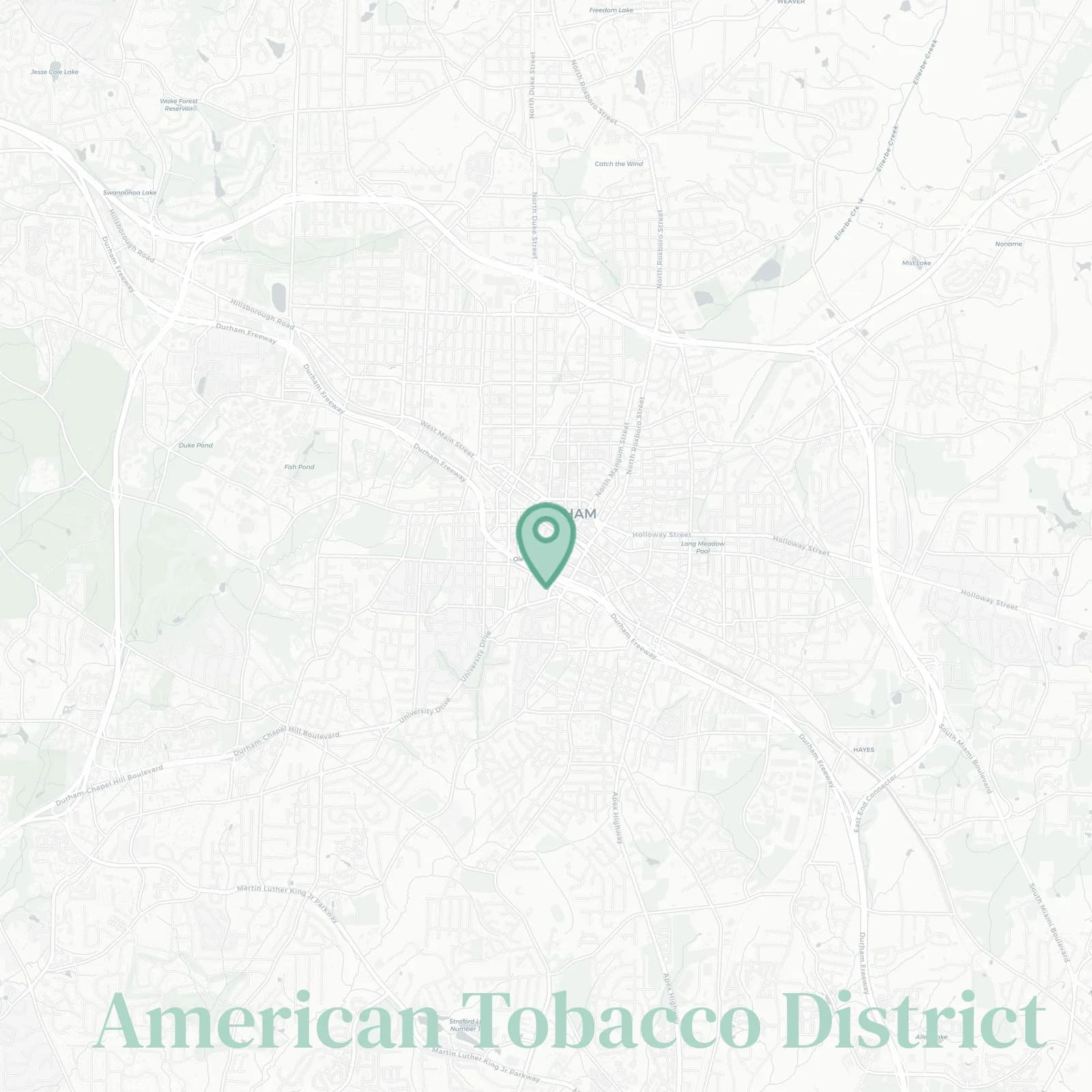 American Tobacco District neighborhood