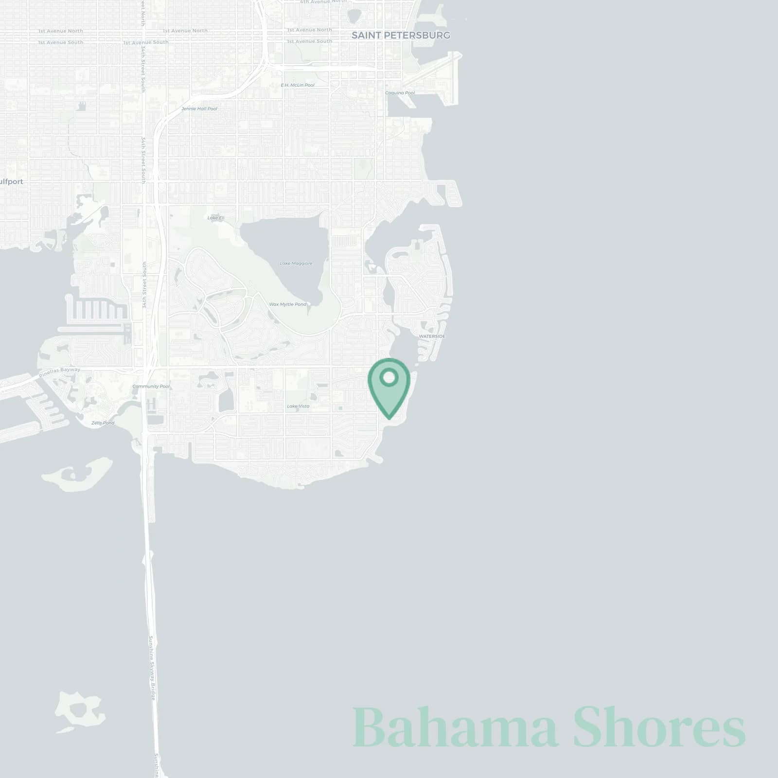 Bahama Shores map