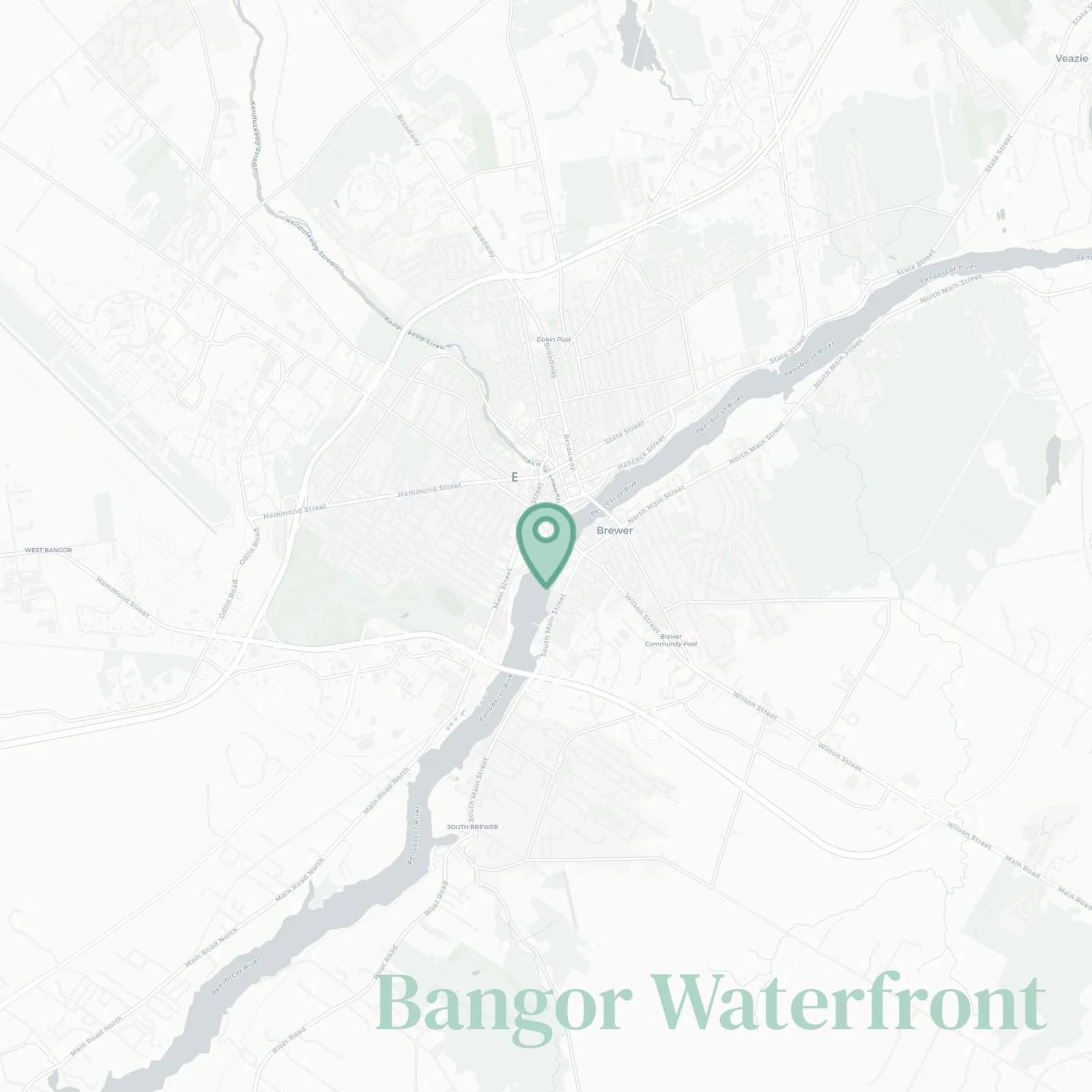 Bangor Waterfront neighborhood