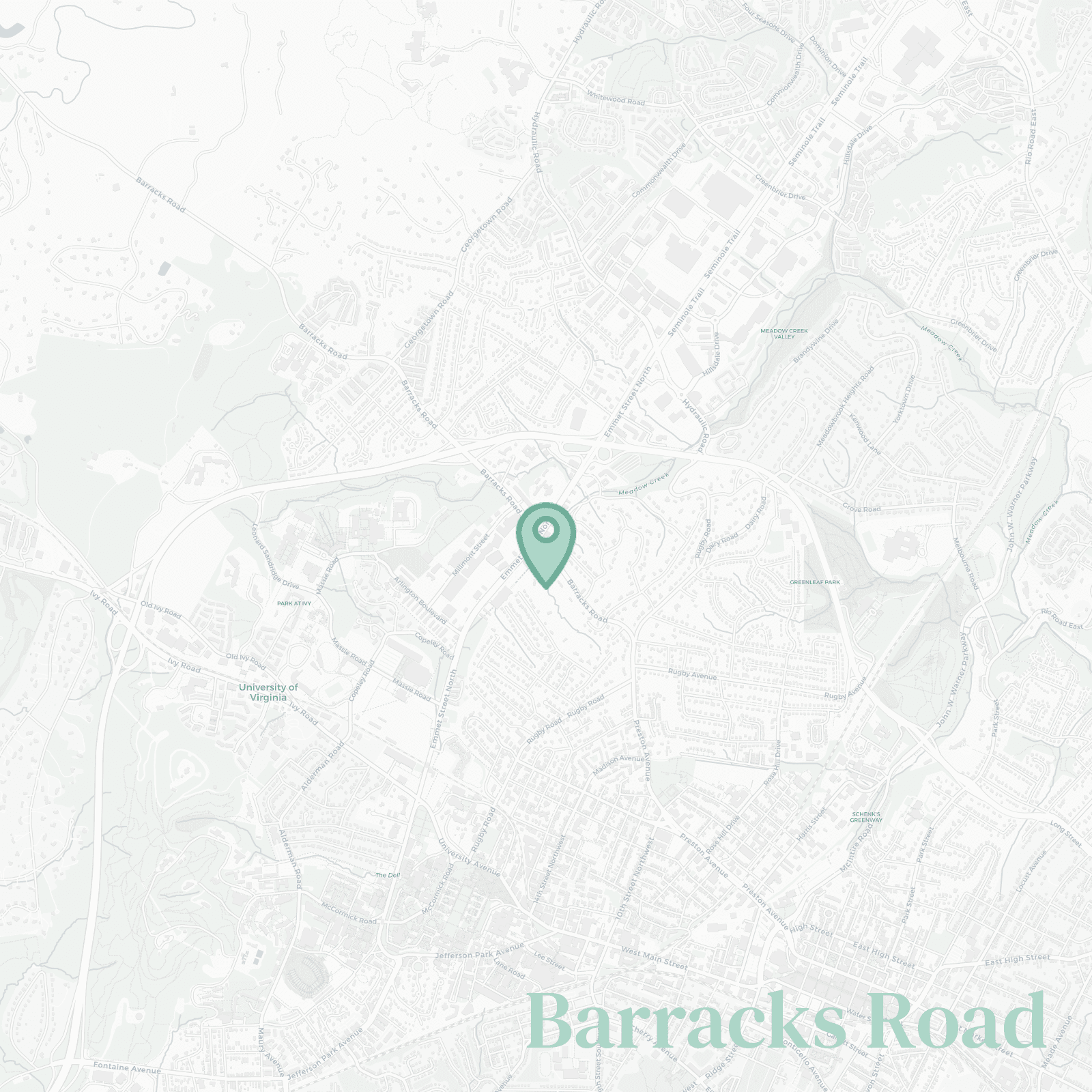 Barracks Road neighborhood