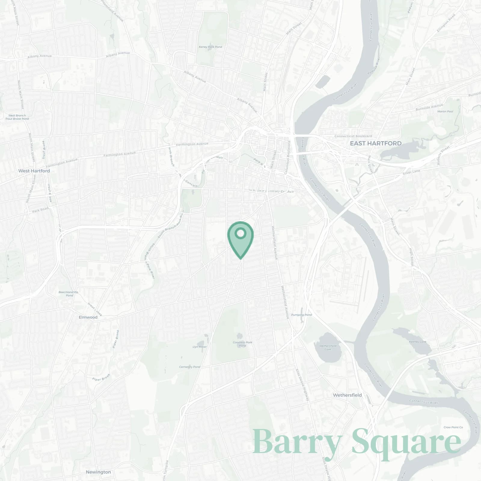 Barry Square map