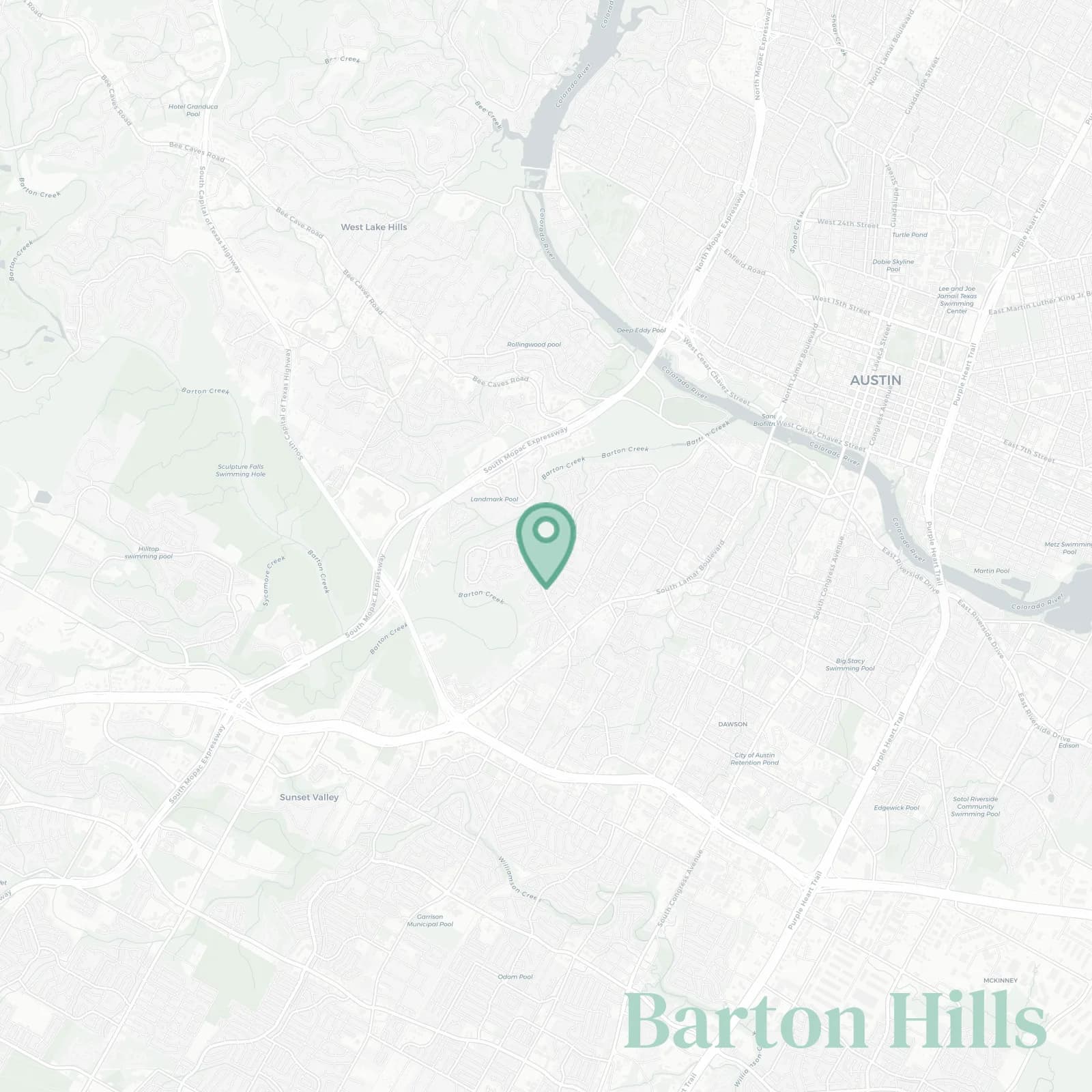 Barton Hills map