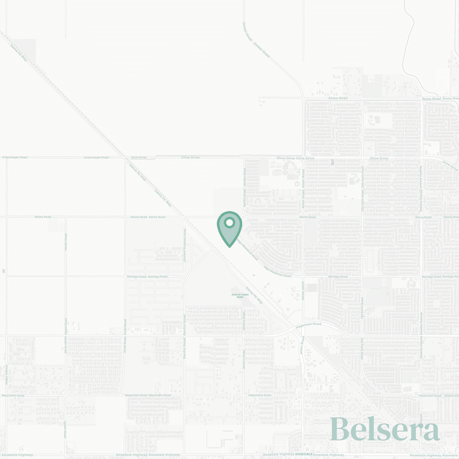 Belsera map