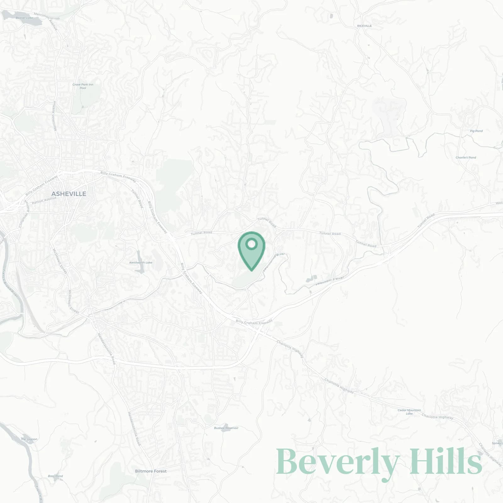 Beverly Hills map