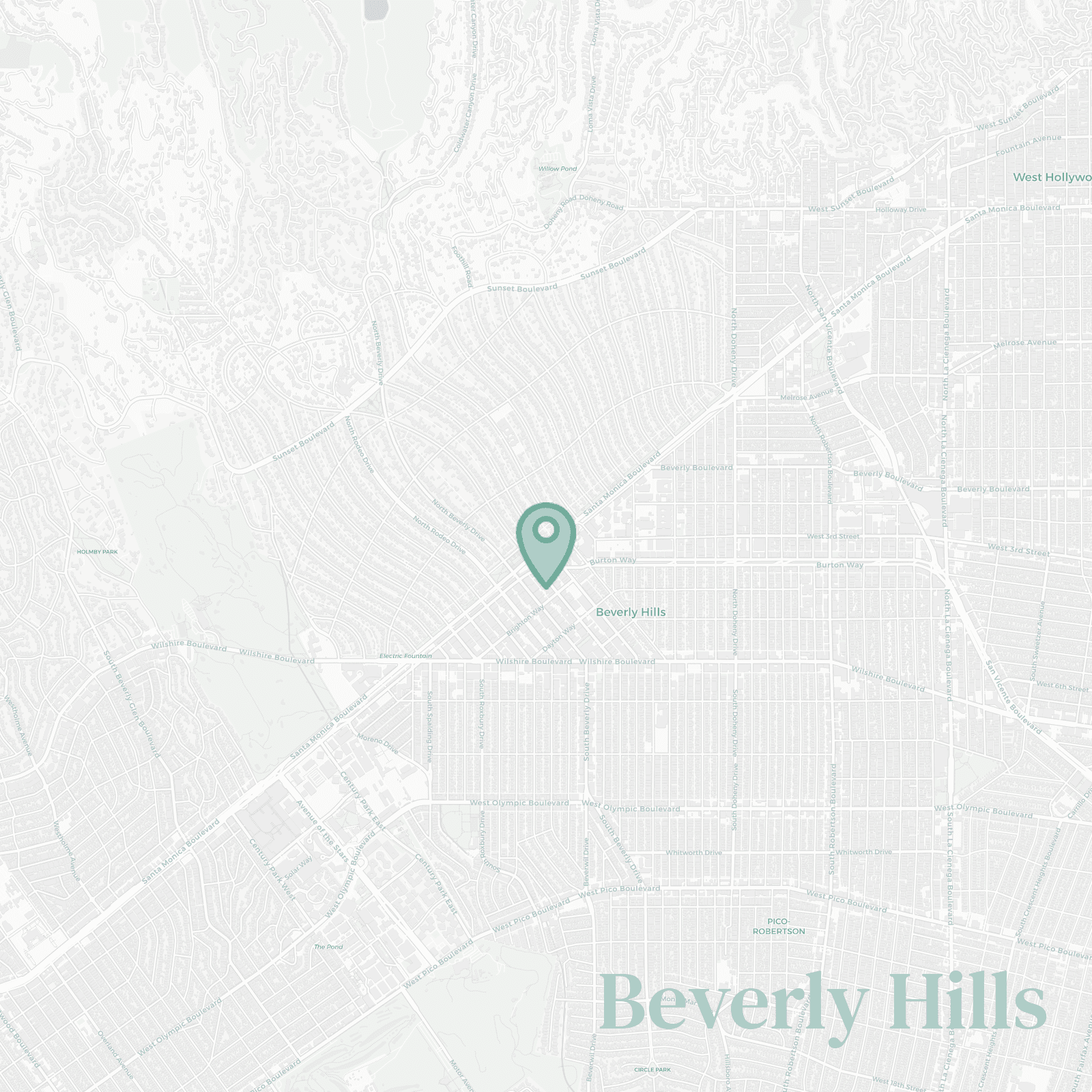 Beverly Hills neighborhood