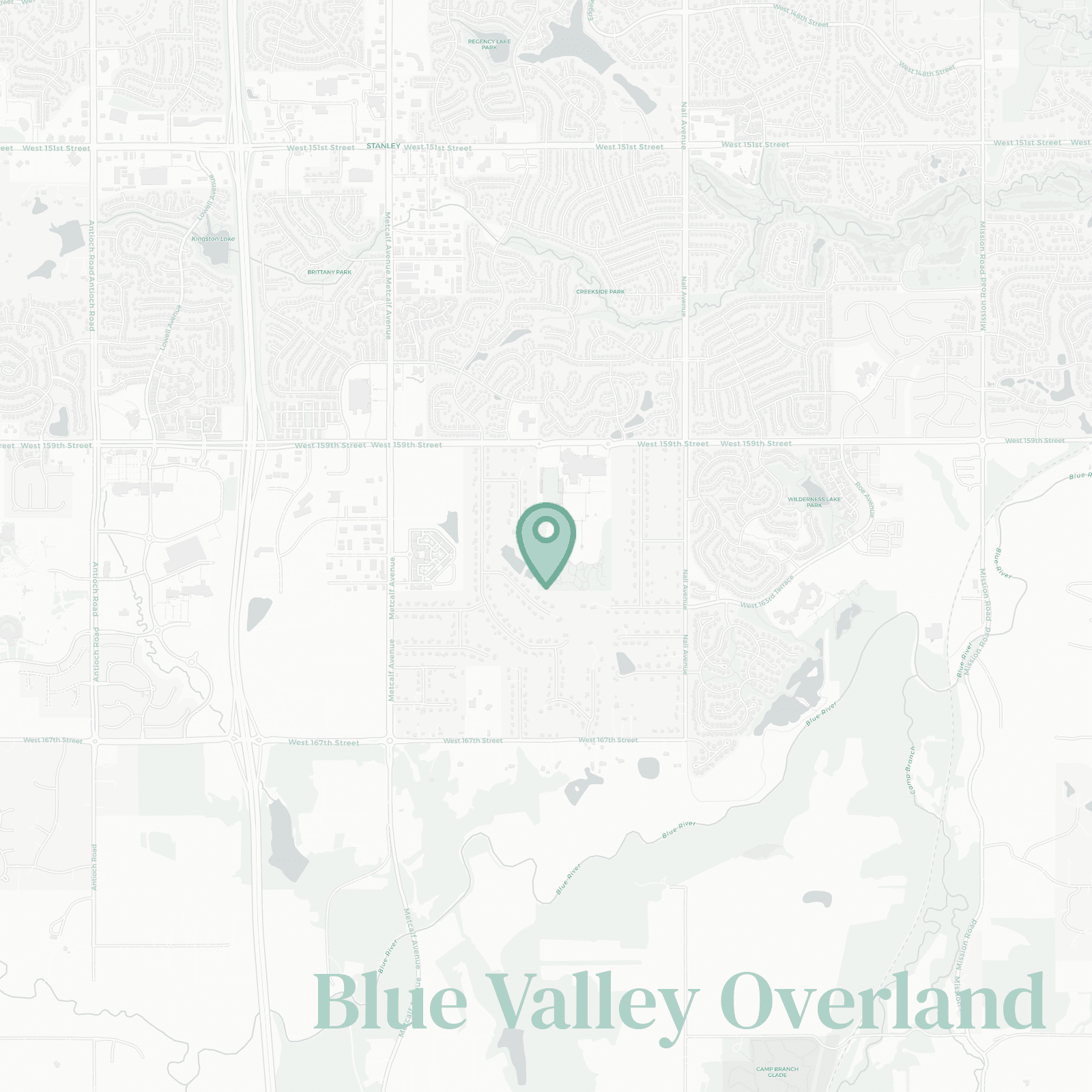 Blue Valley neighborhood