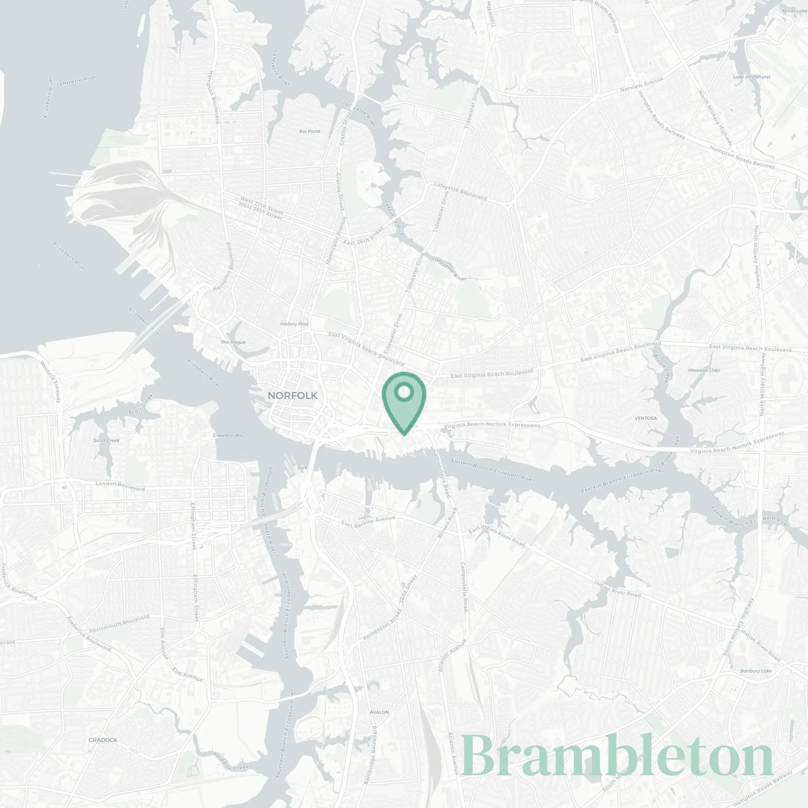 Brambleton map