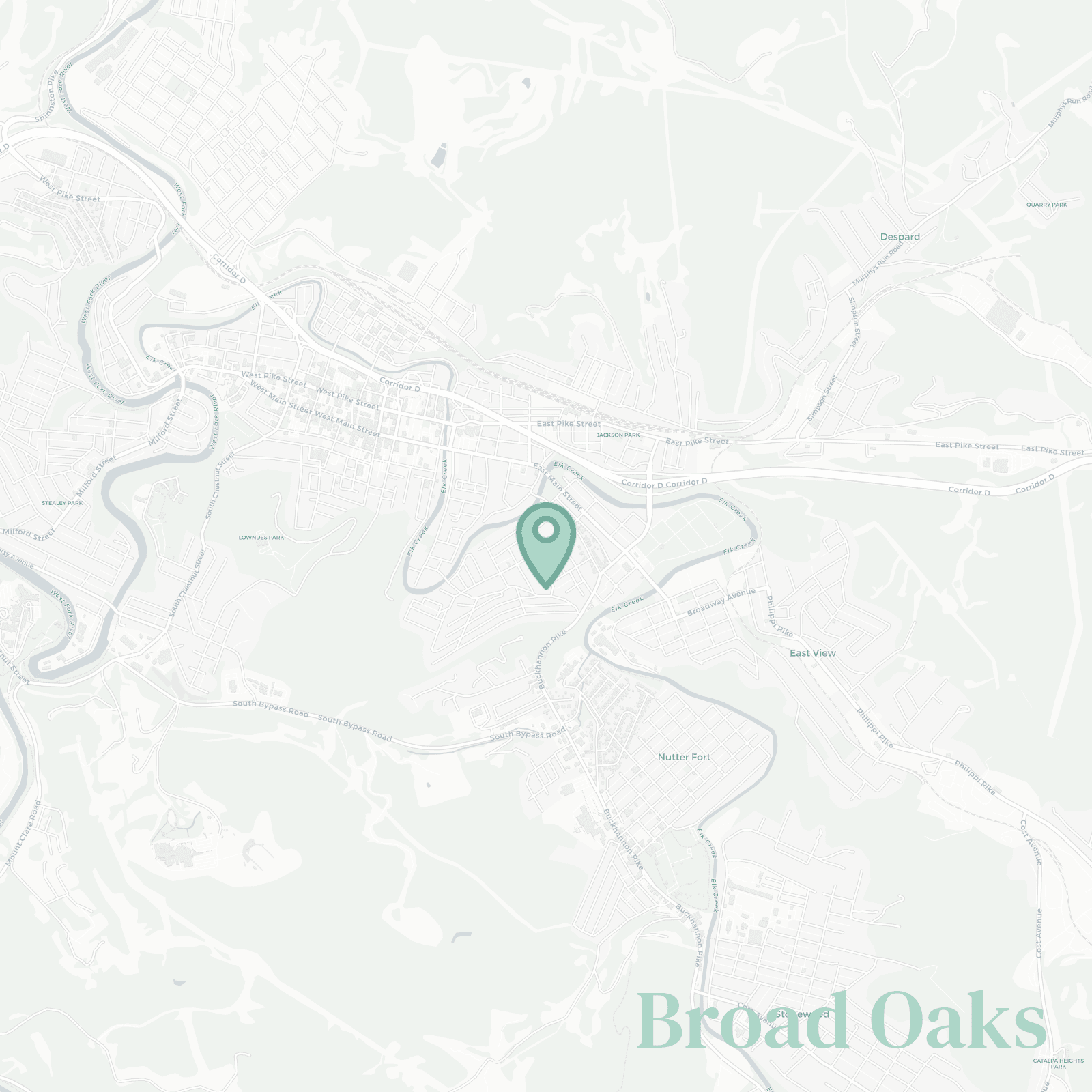 Broad Oaks neighborhood
