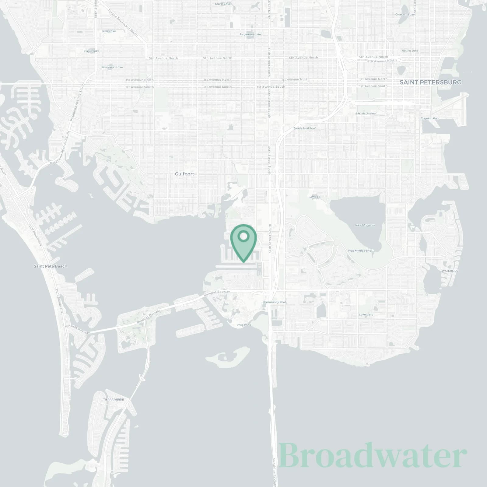 Broadwater map