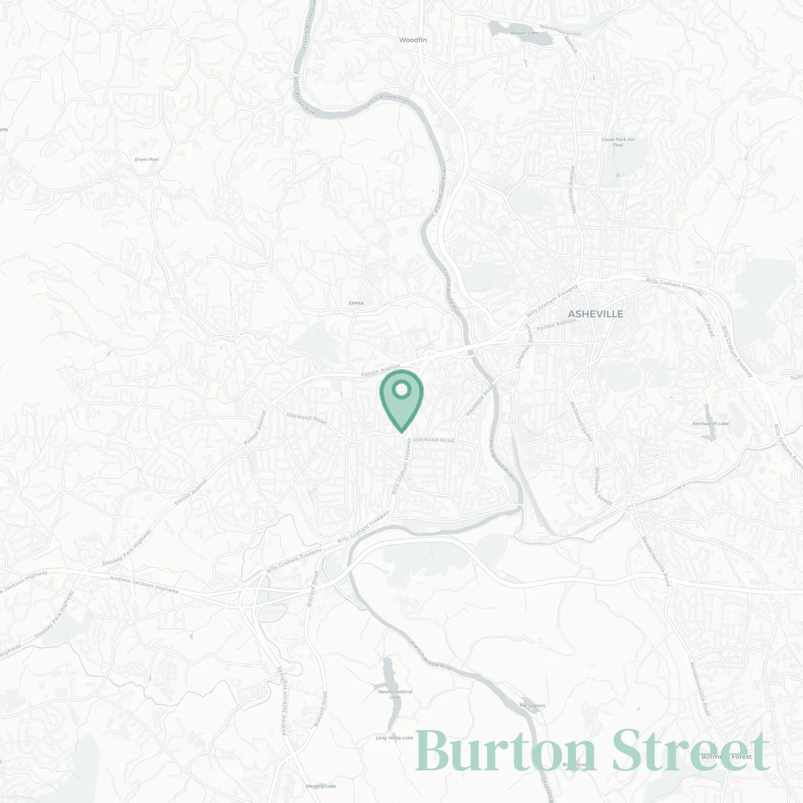 Burton Street map