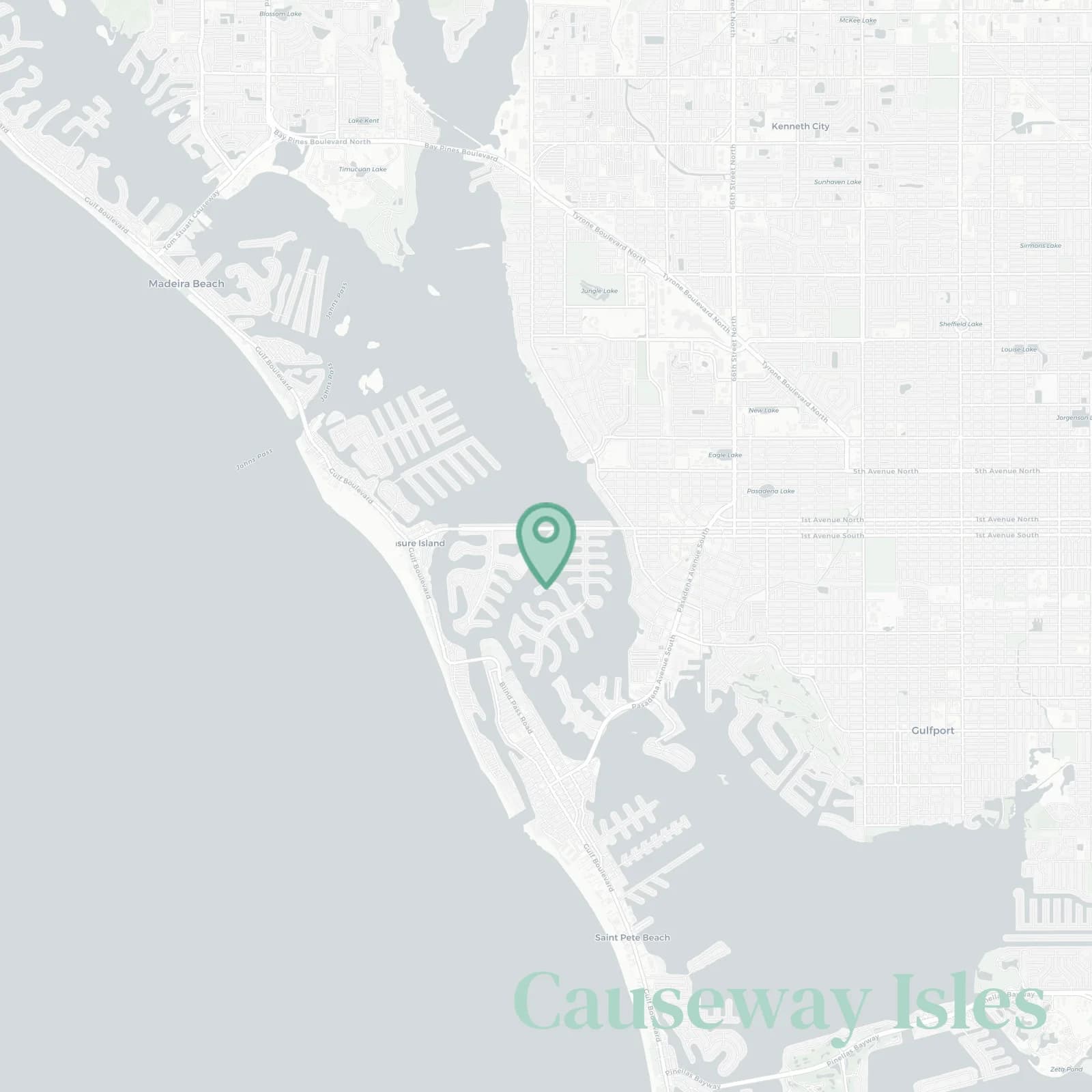 Causeway Isles map