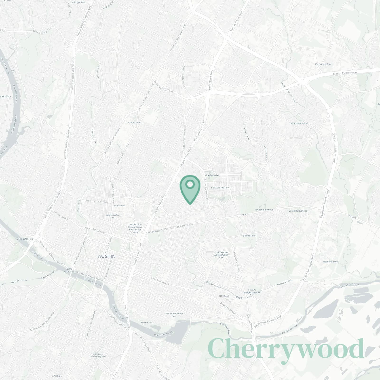 Cherrywood map