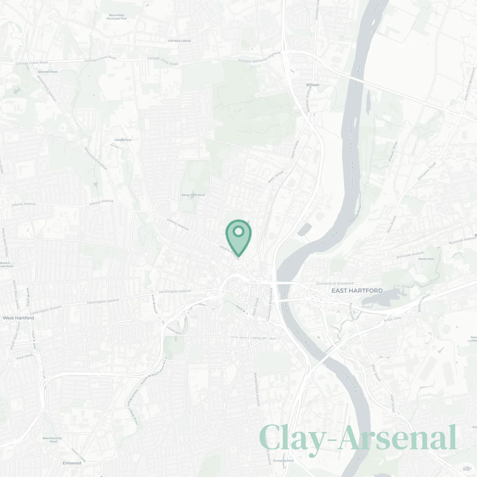 Clay-Arsenal map
