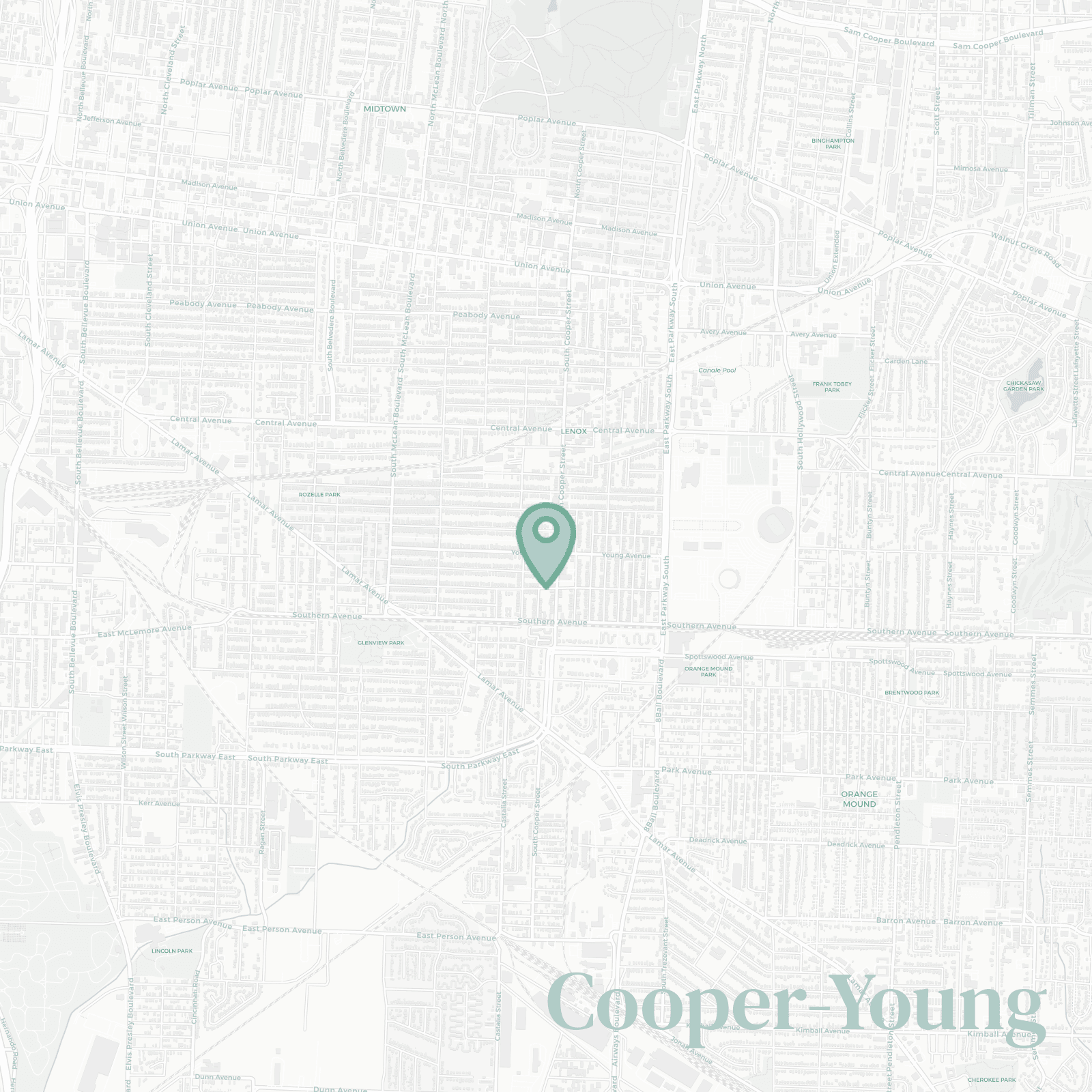Cooper-Young neighborhood