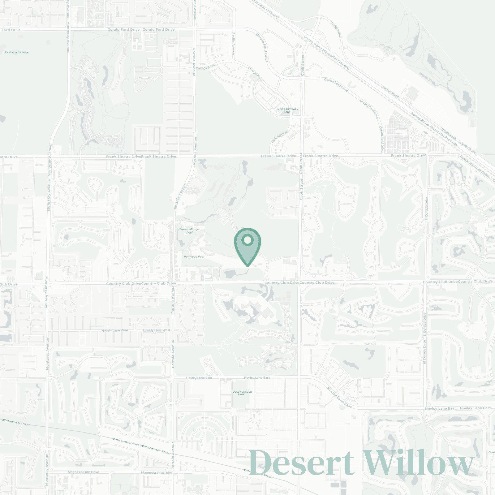 Desert Willow neighborhood
