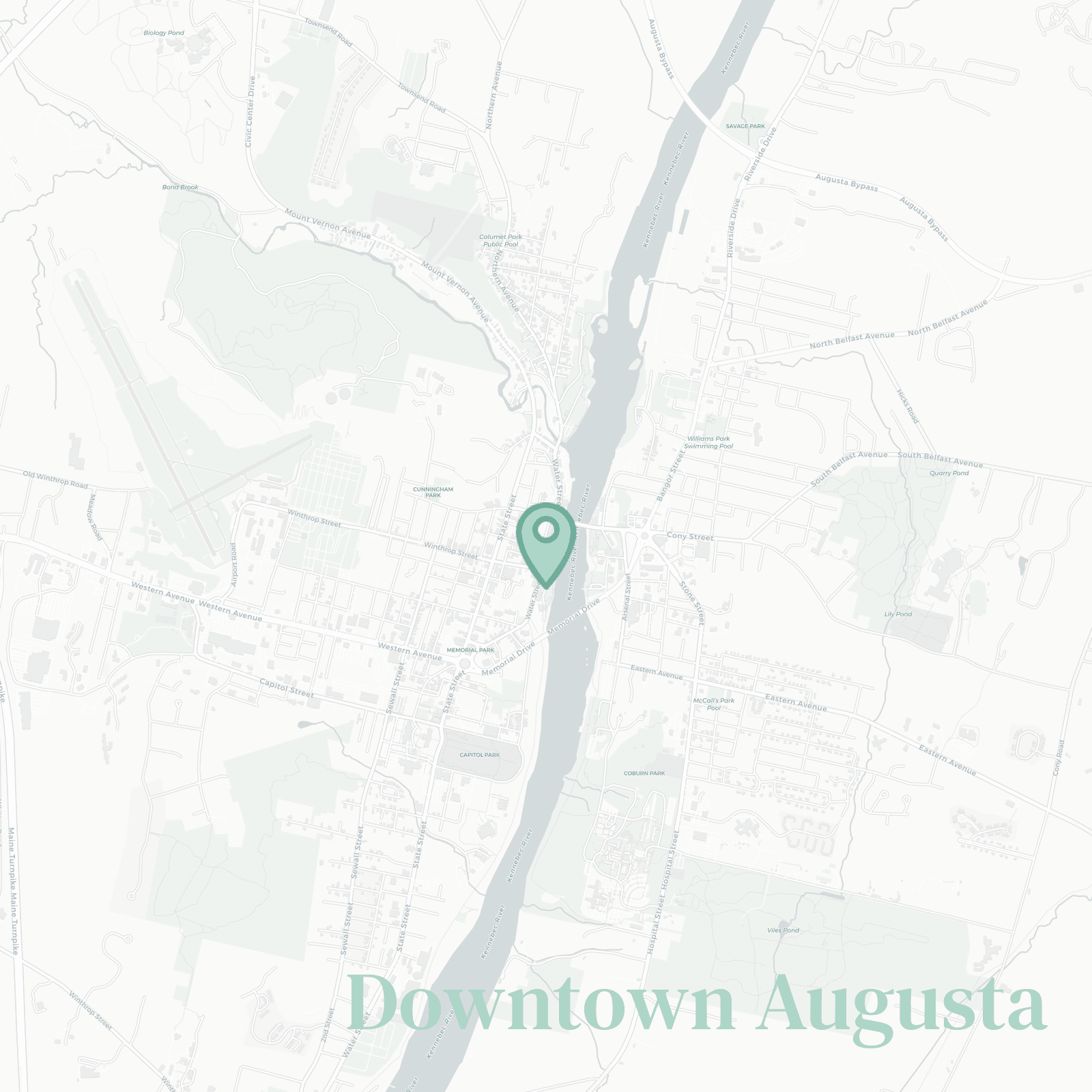 Downtown Augusta neighborhood
