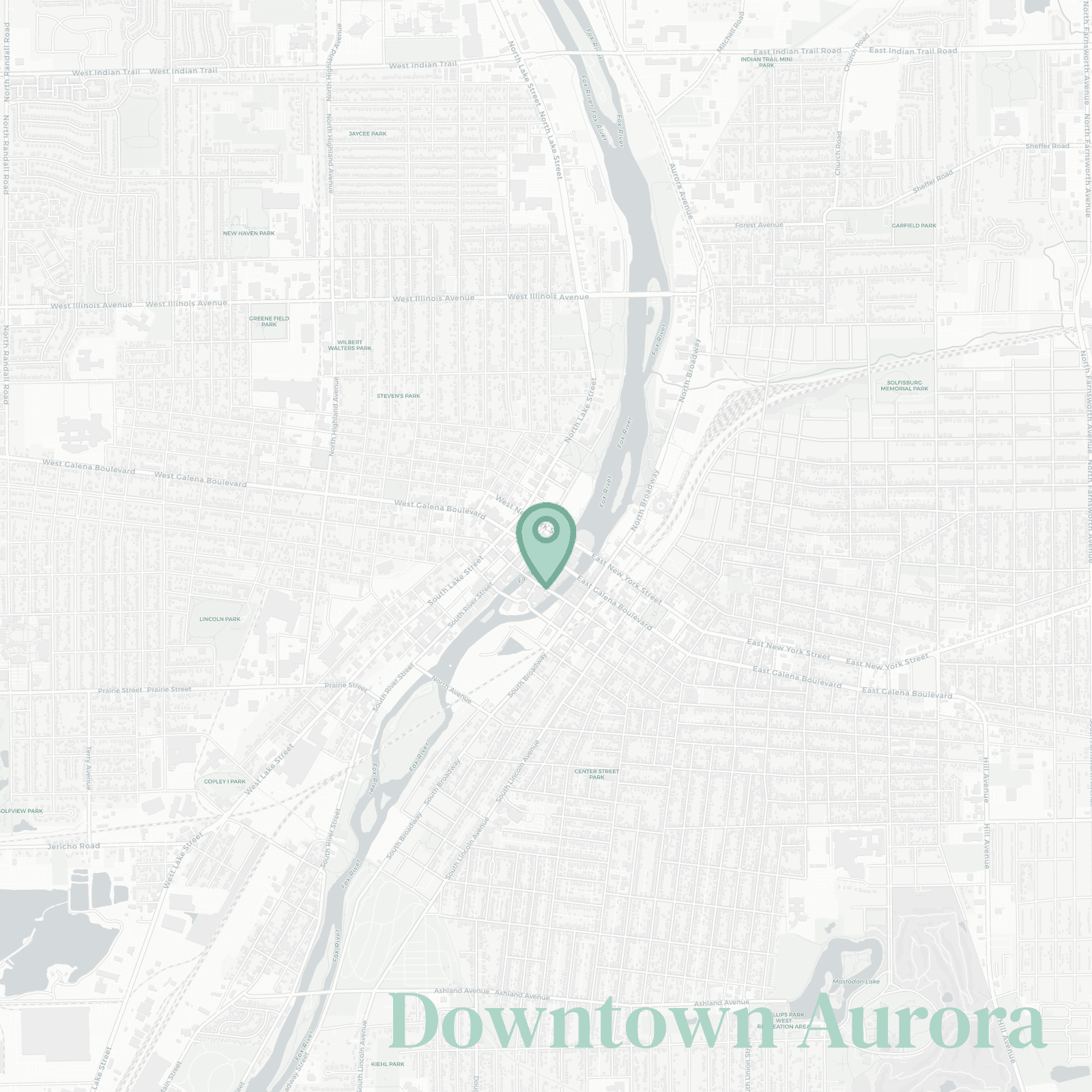 Downtown Aurora neighborhood