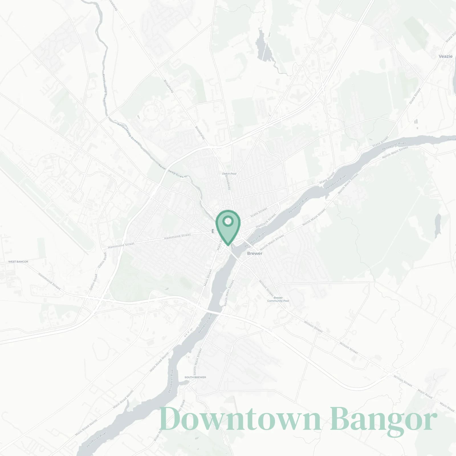 Downtown Bangor neighborhood