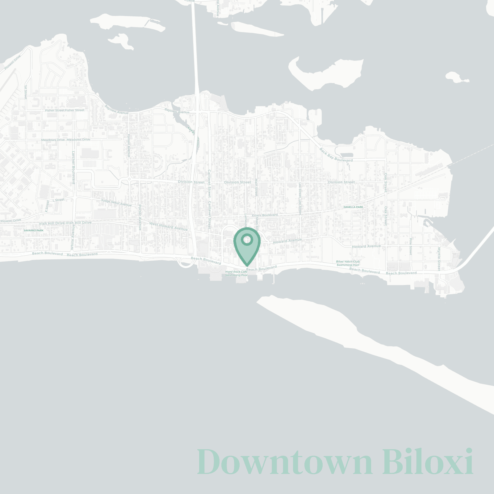 Downtown Biloxi neighborhood
