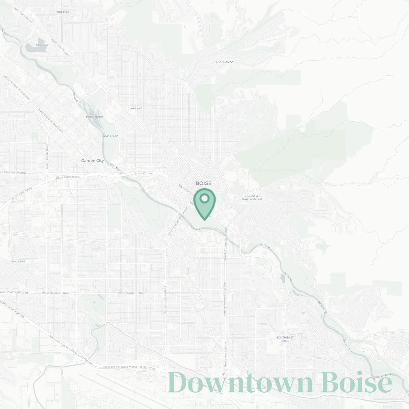 Downtown Boise neighborhood
