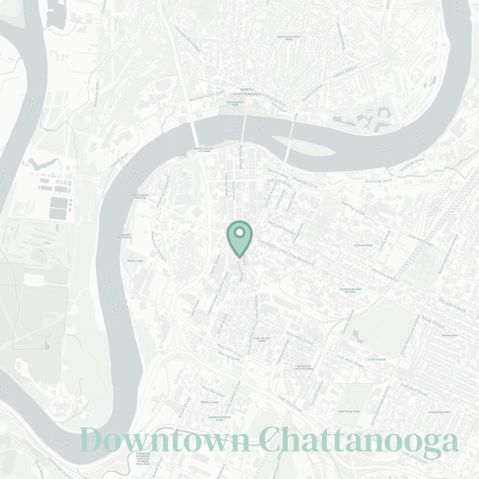 Downtown Chattanooga neighborhood