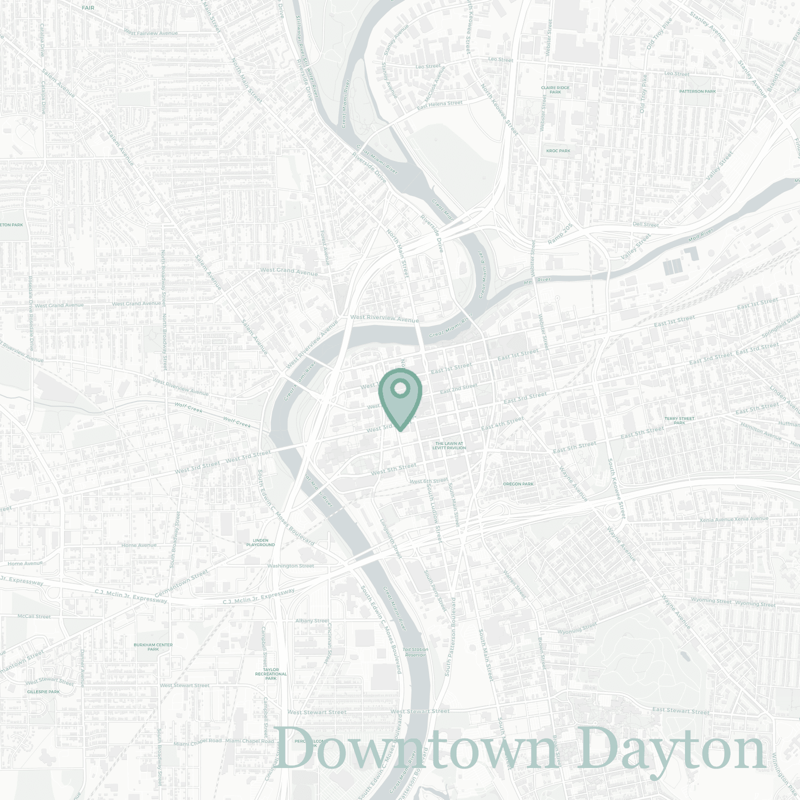 Downtown Dayton neighborhood