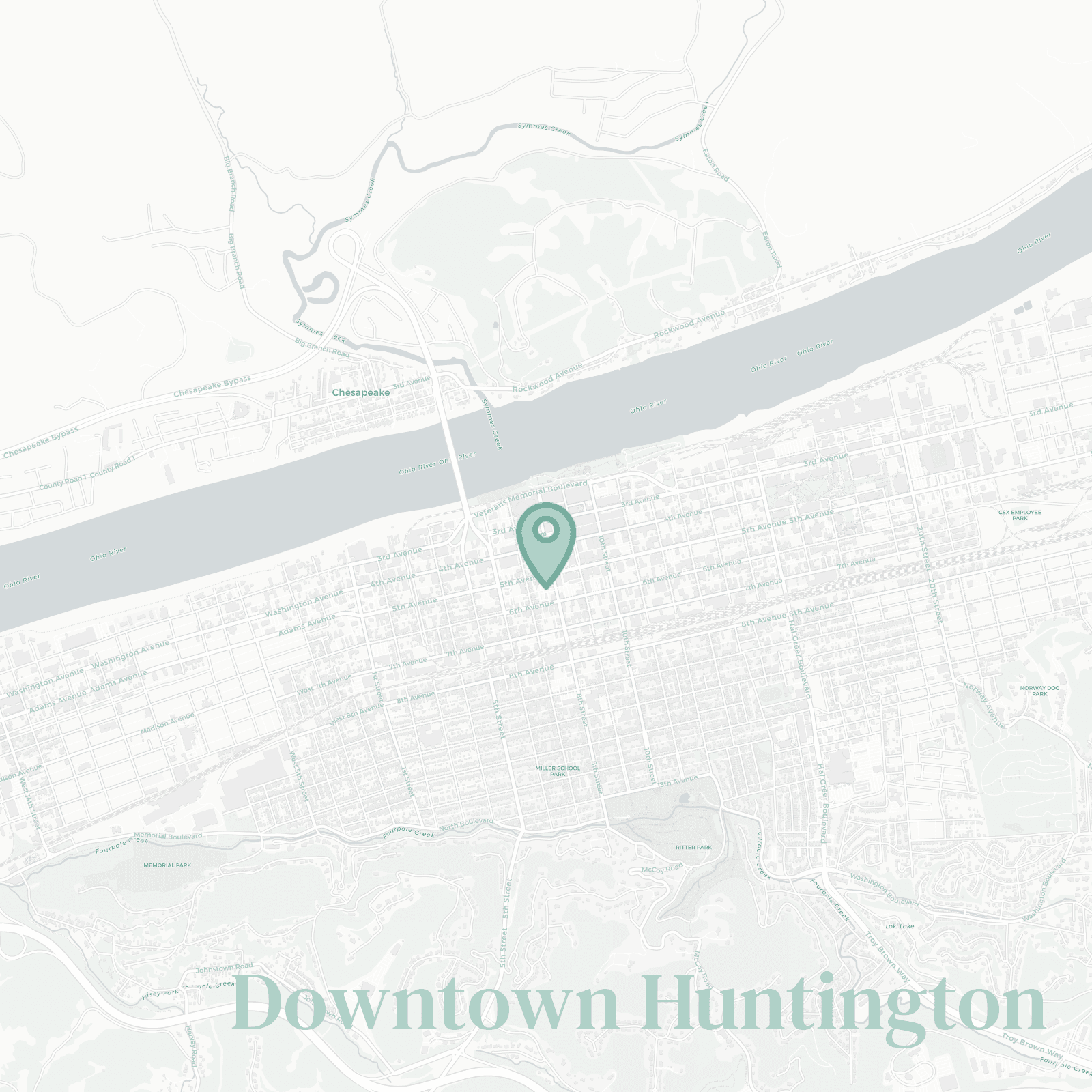 Downtown Huntington neighborhood