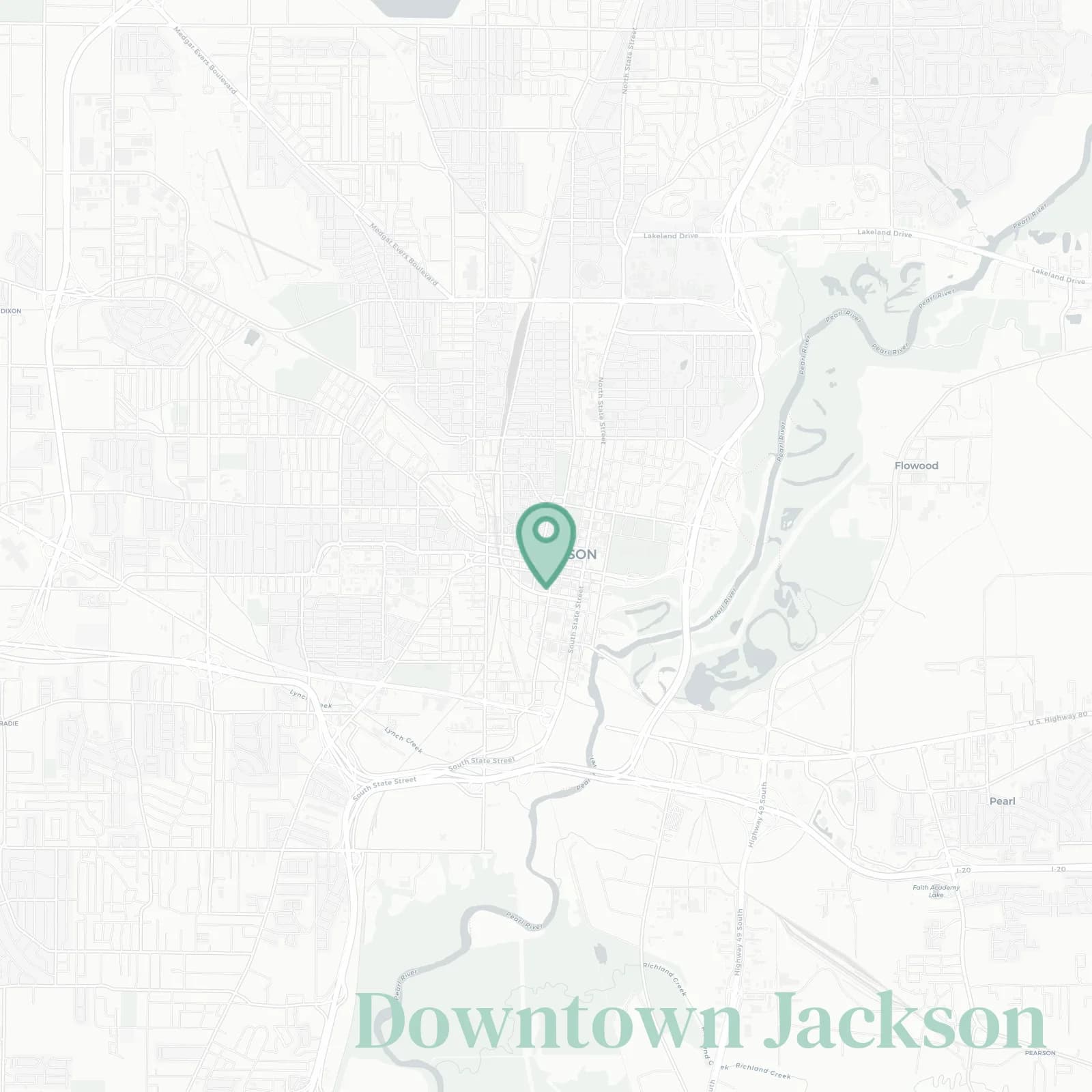Downtown Jackson neighborhood