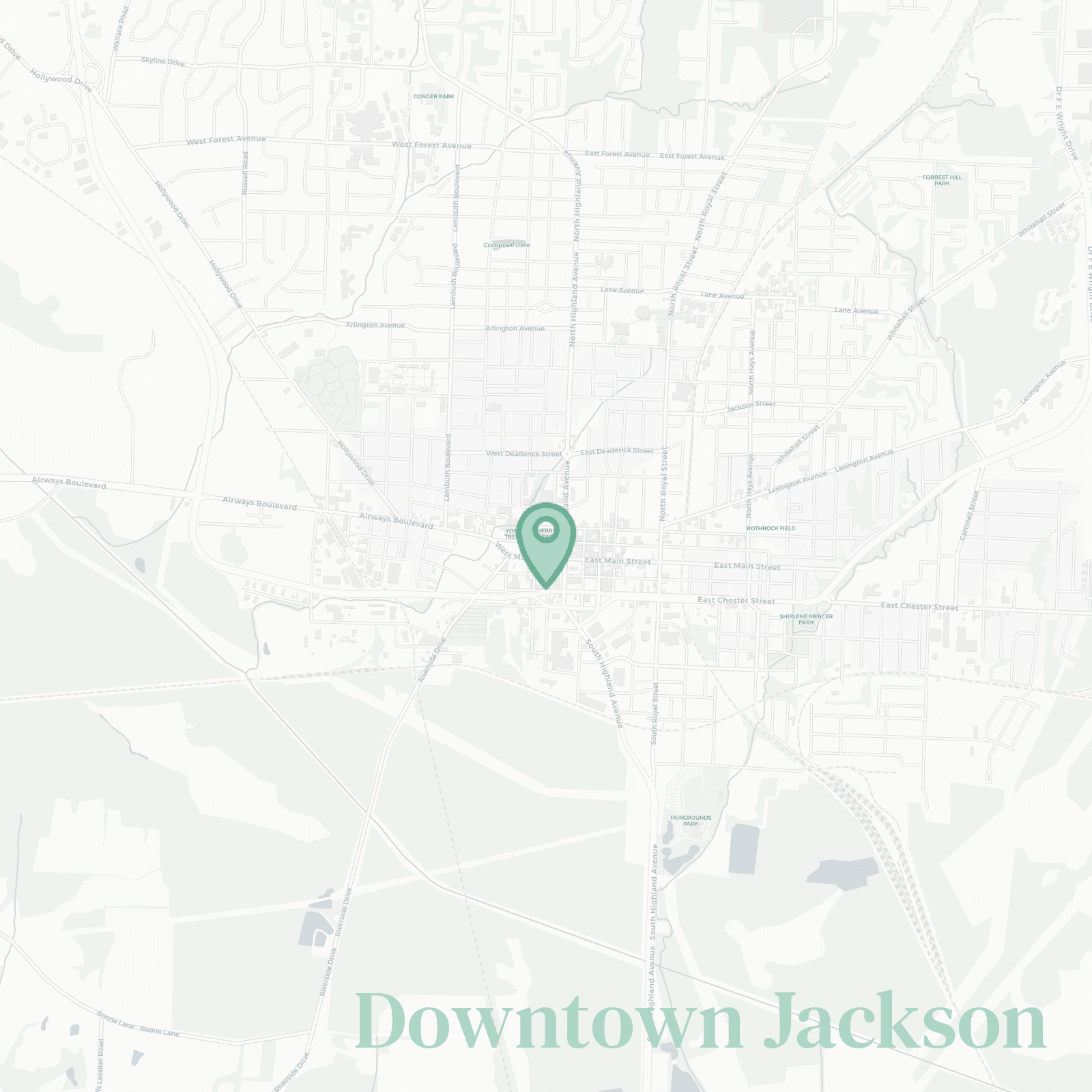 Downtown Jackson neighborhood