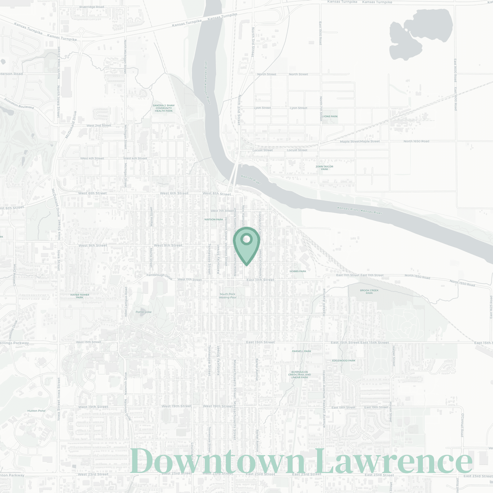 Downtown Lawrence neighborhood