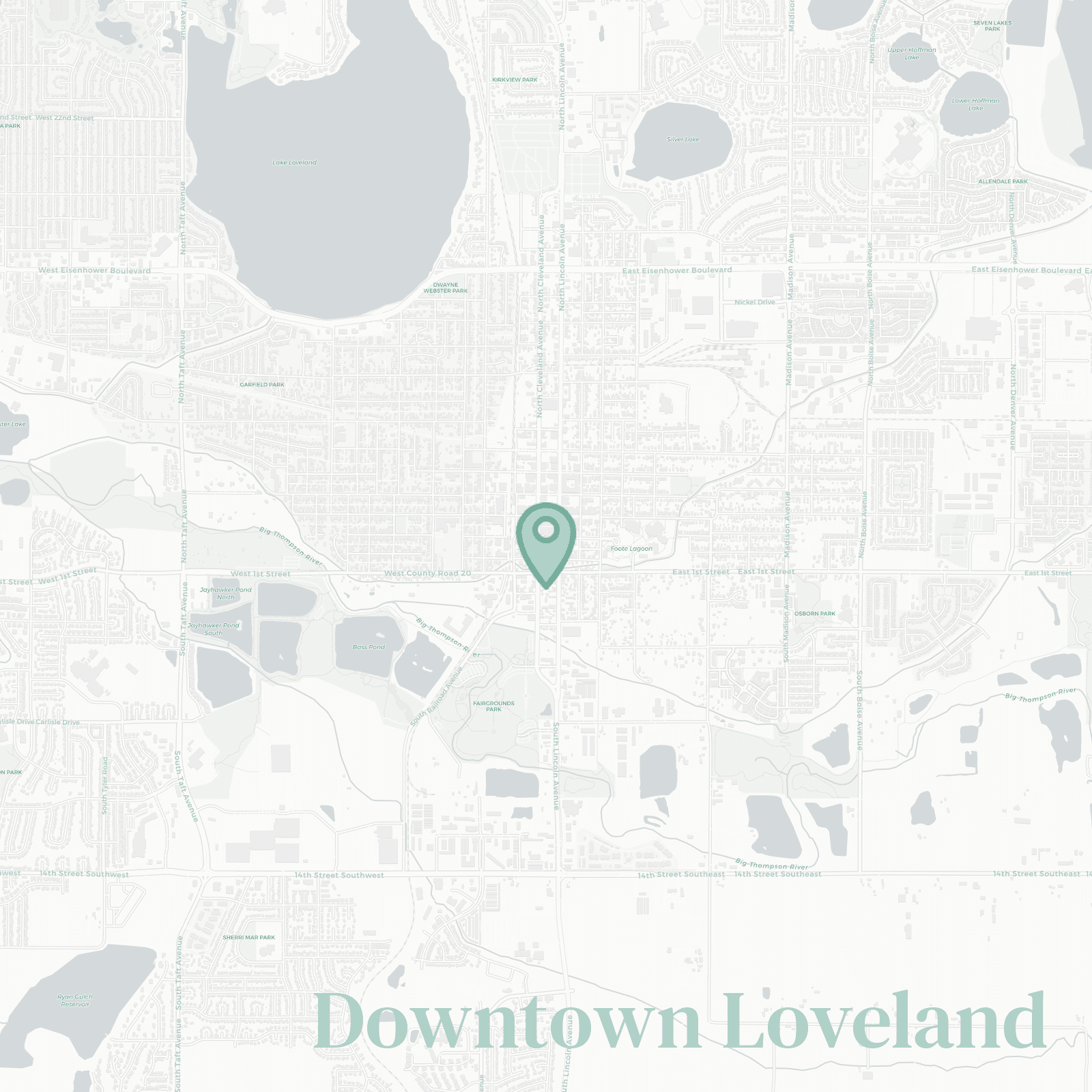 Downtown Loveland neighborhood