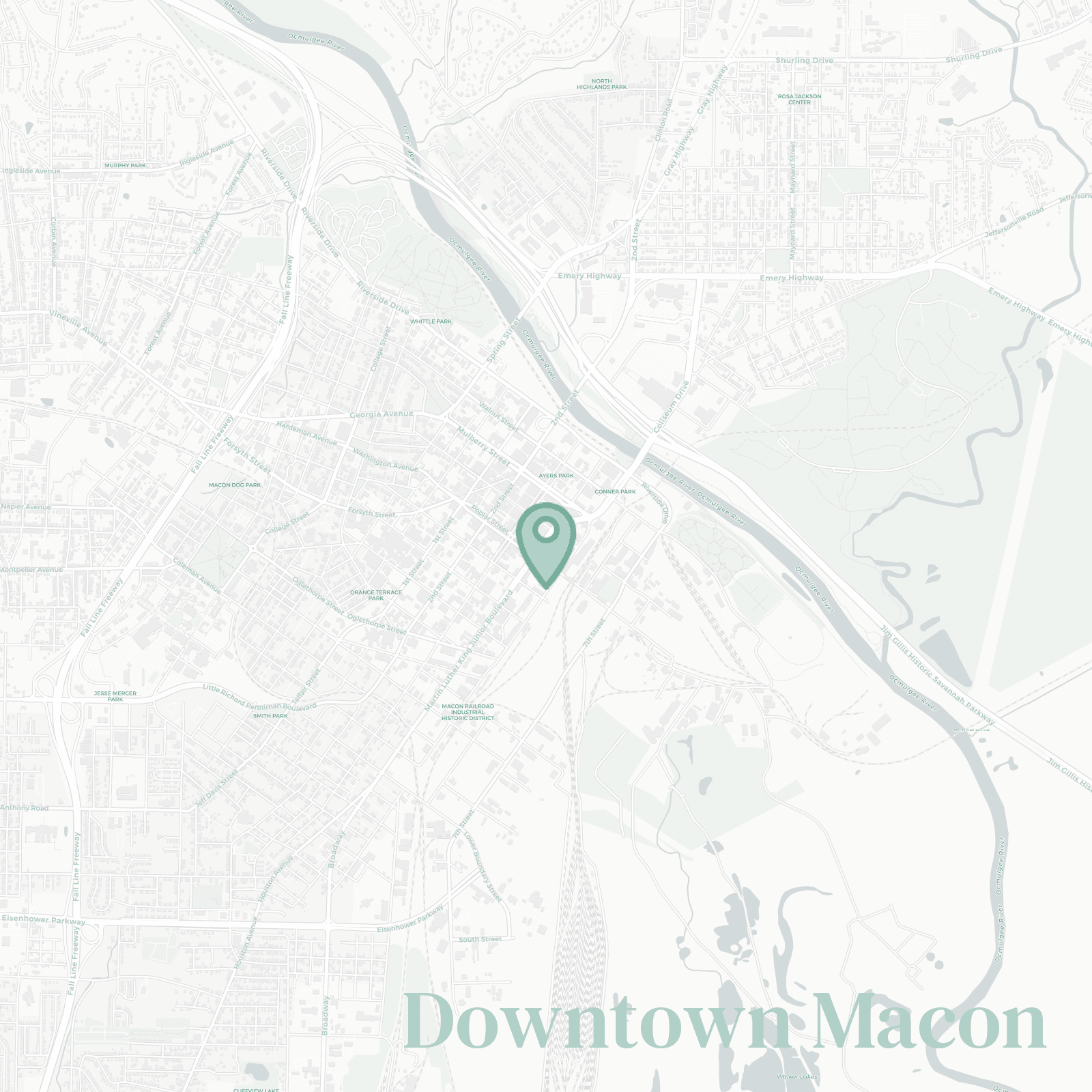 Downtown Macon neighborhood