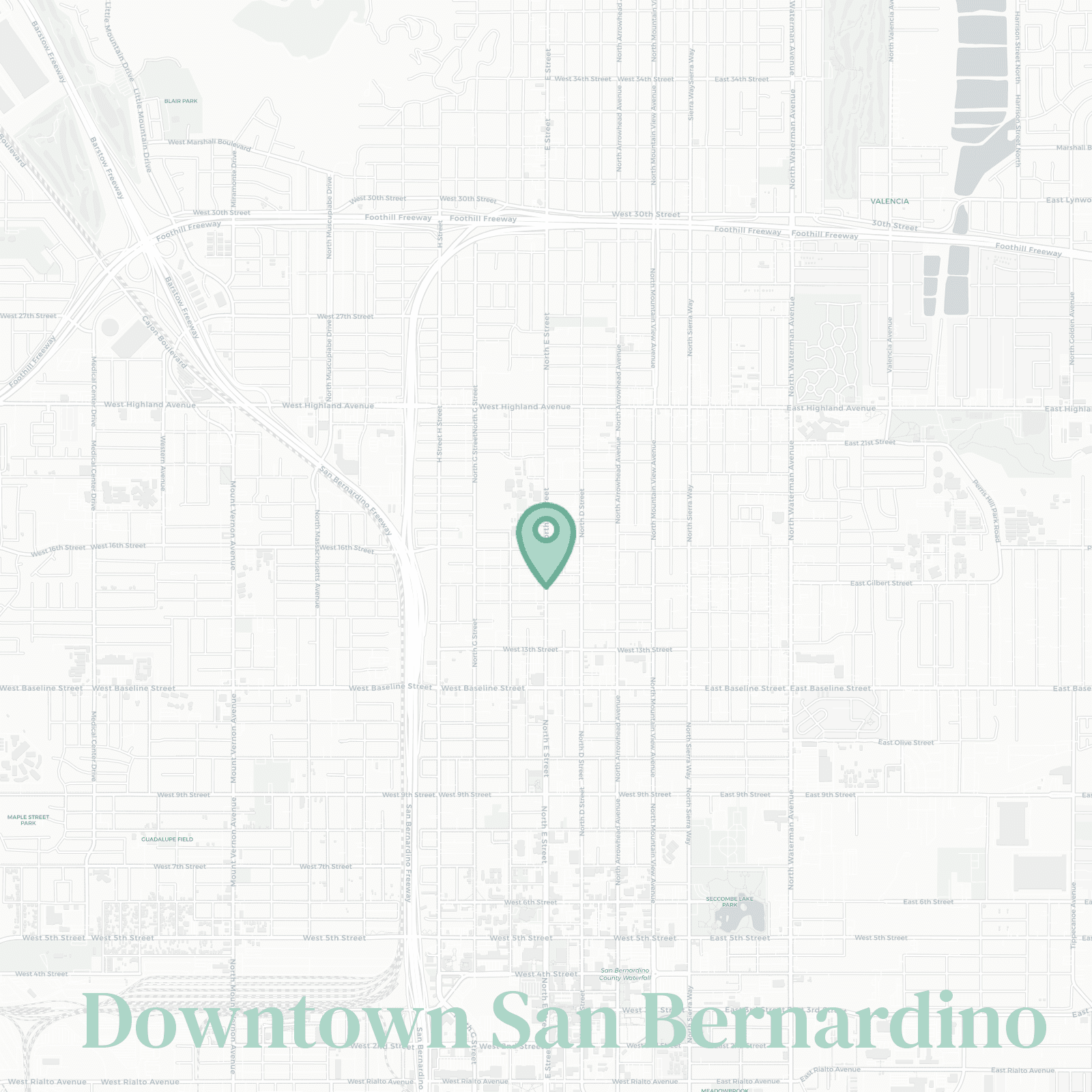 Downtown San Bernardino neighborhood