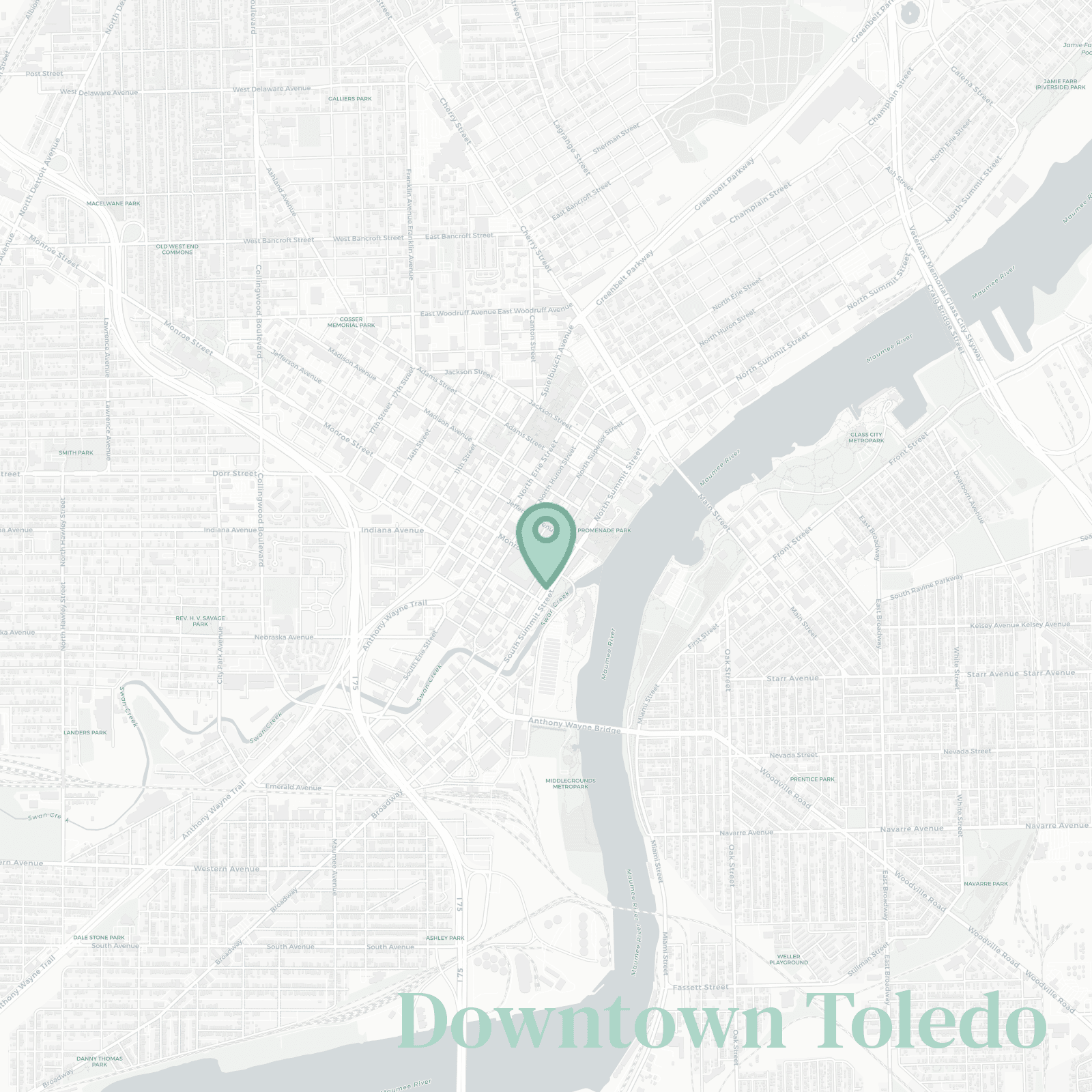 Downtown Toledo neighborhood