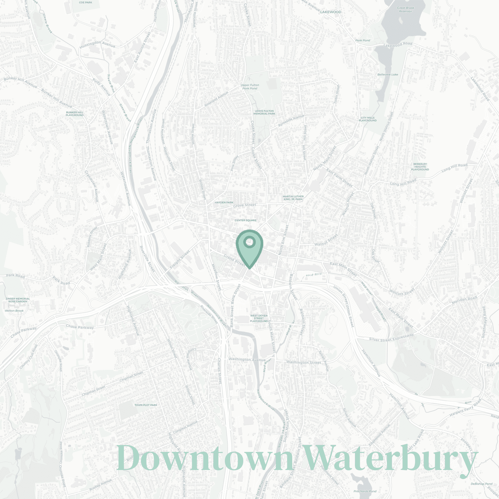 Downtown Waterbury neighborhood