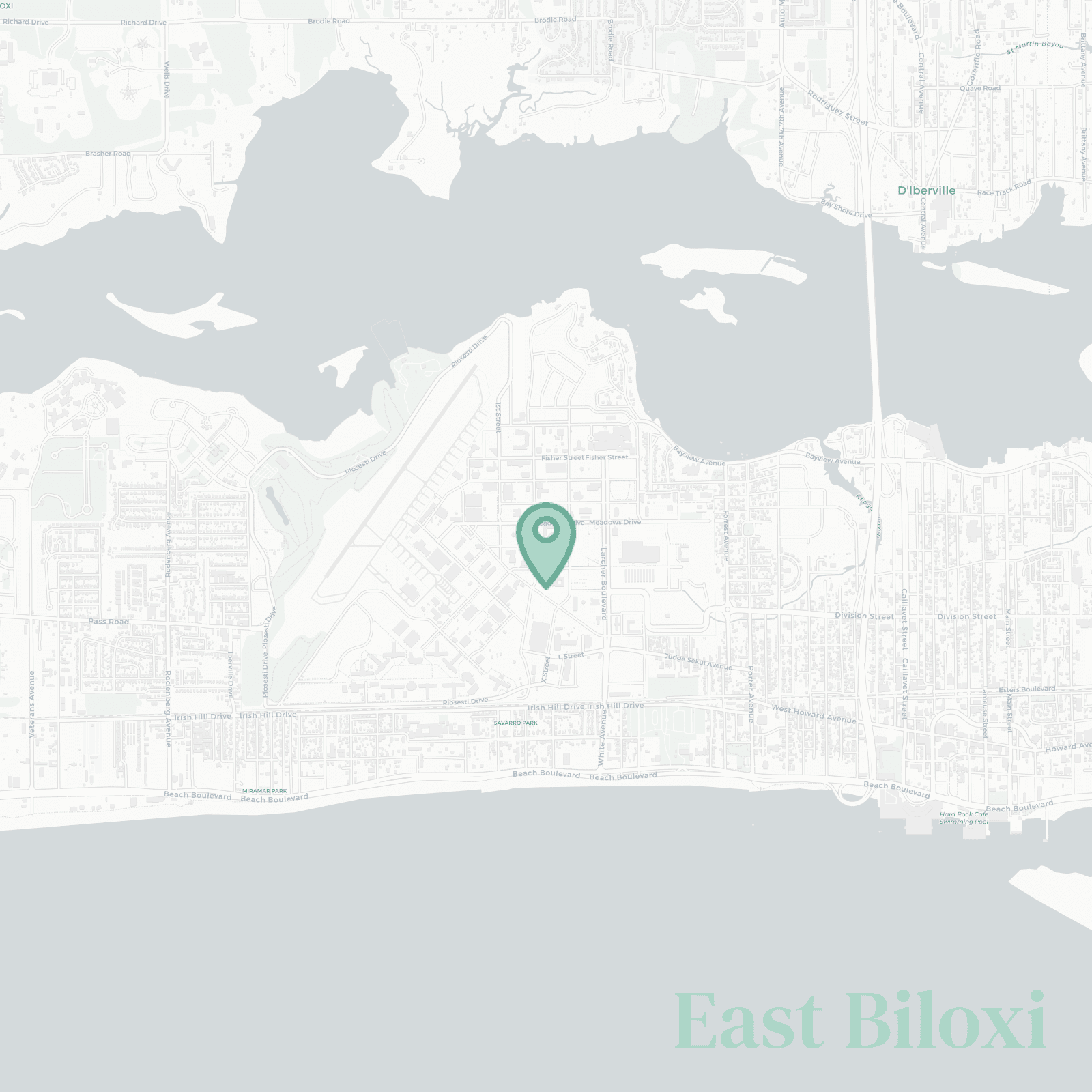 East Biloxi neighborhood
