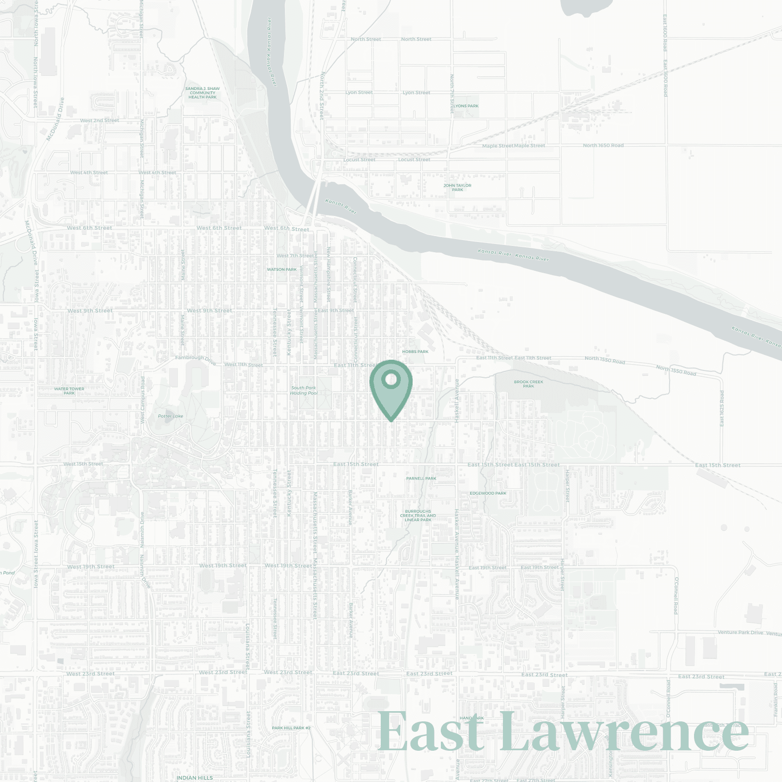 East Lawrence neighborhood