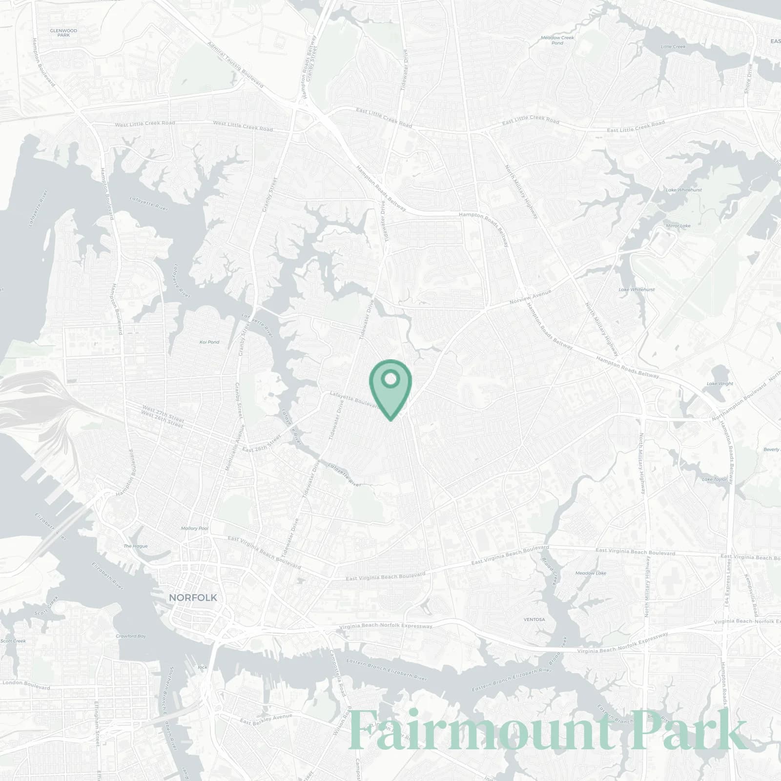 Fairmount Park map