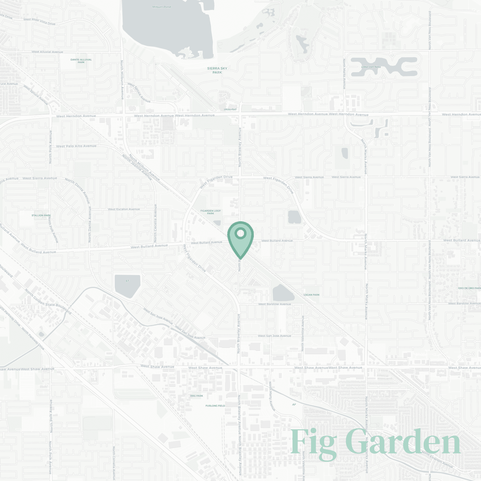 Fig Garden neighborhood