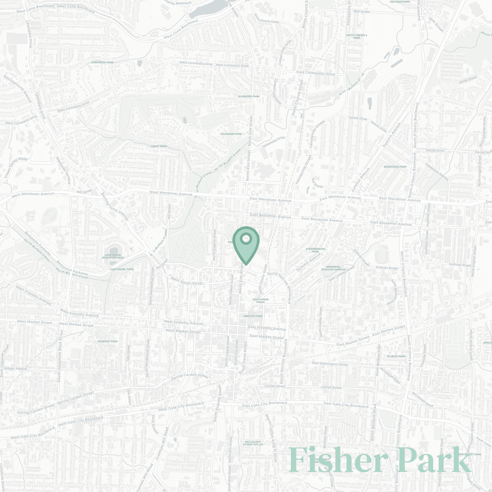 Fisher Park neighborhood