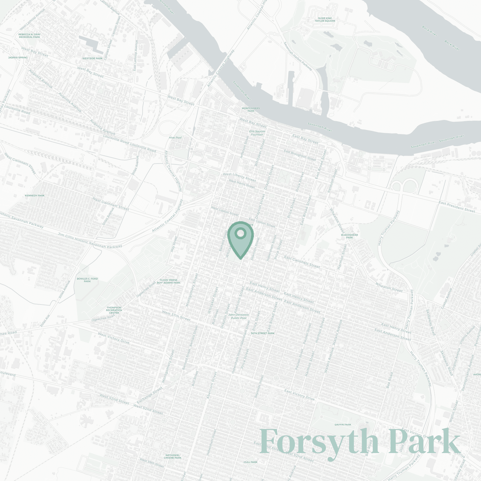 Forsyth Park neighborhood